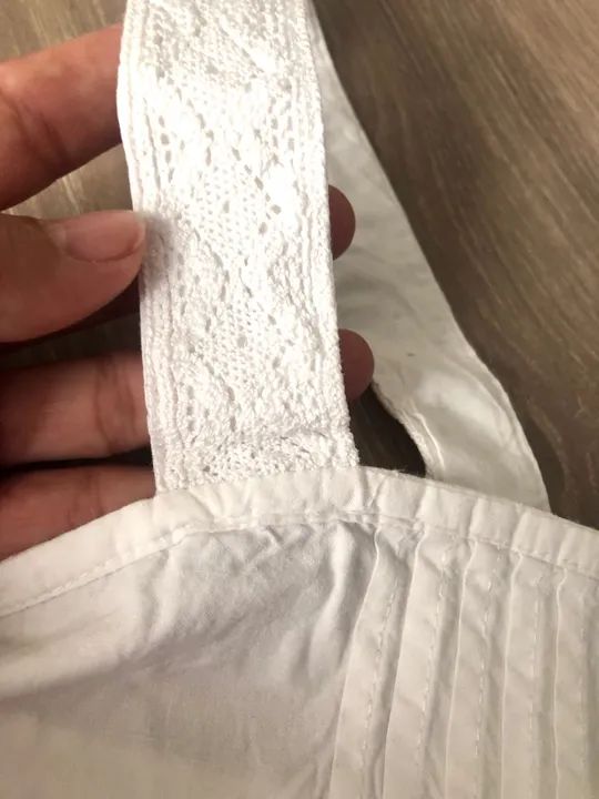 BATA FEMININO COM BORDADO TAMANHO M - Foto 4