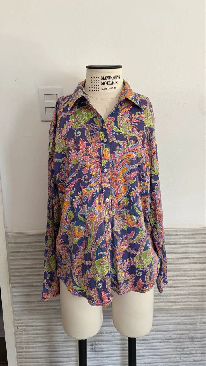 Camisa Ralph Lauren 100% cotton