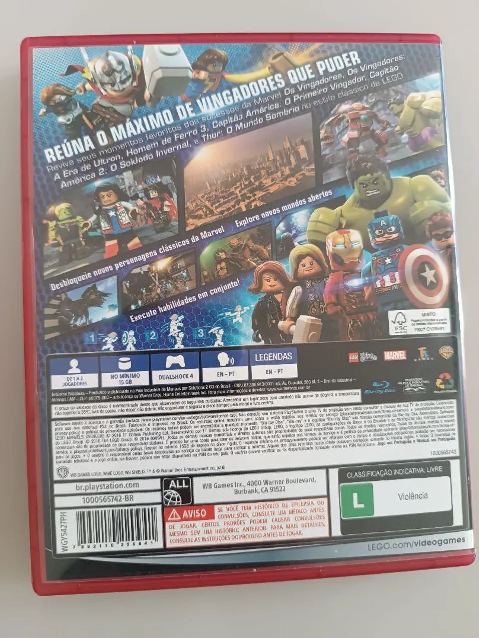 Lego Marvel vingadores ps4  - Foto 2
