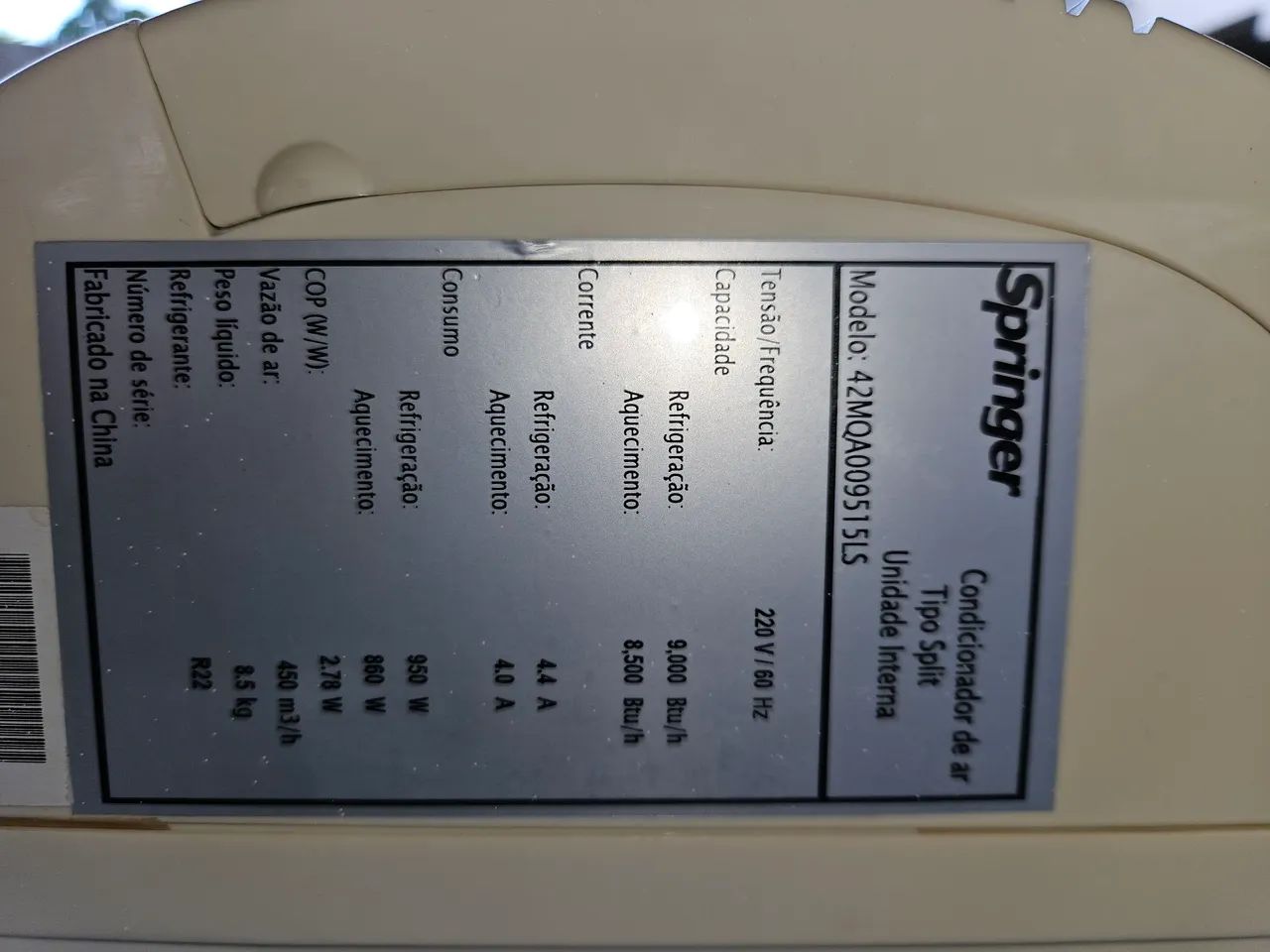 Ar Condicionado Springer Usado - Foto 6