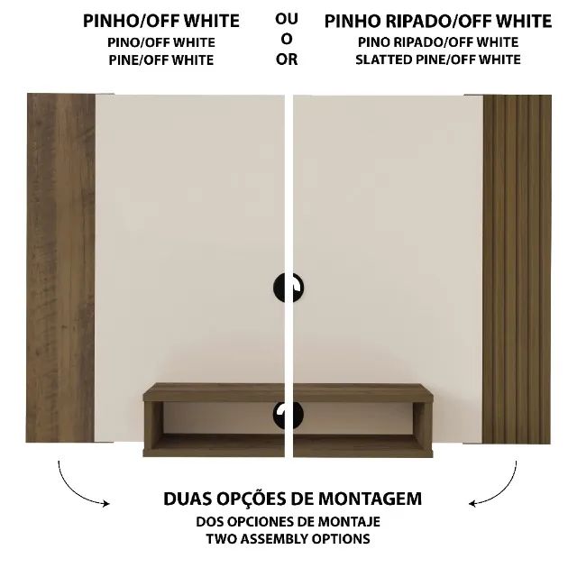 Painel Cine Para Tv até 47" Polegadas  - Foto 5