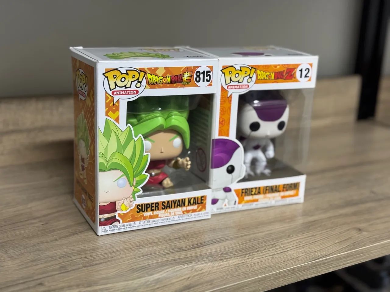 Funko Pop Dragon Ball Z - Super Sayan Kale e Frieza (Final Form) - Foto 4