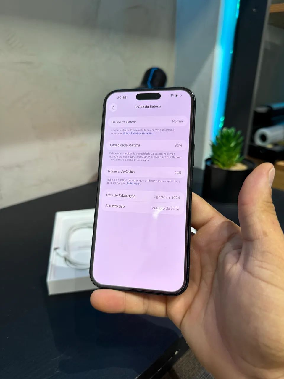 IPHONE 16 PRO MAX 256GB / seminovo - Foto 4