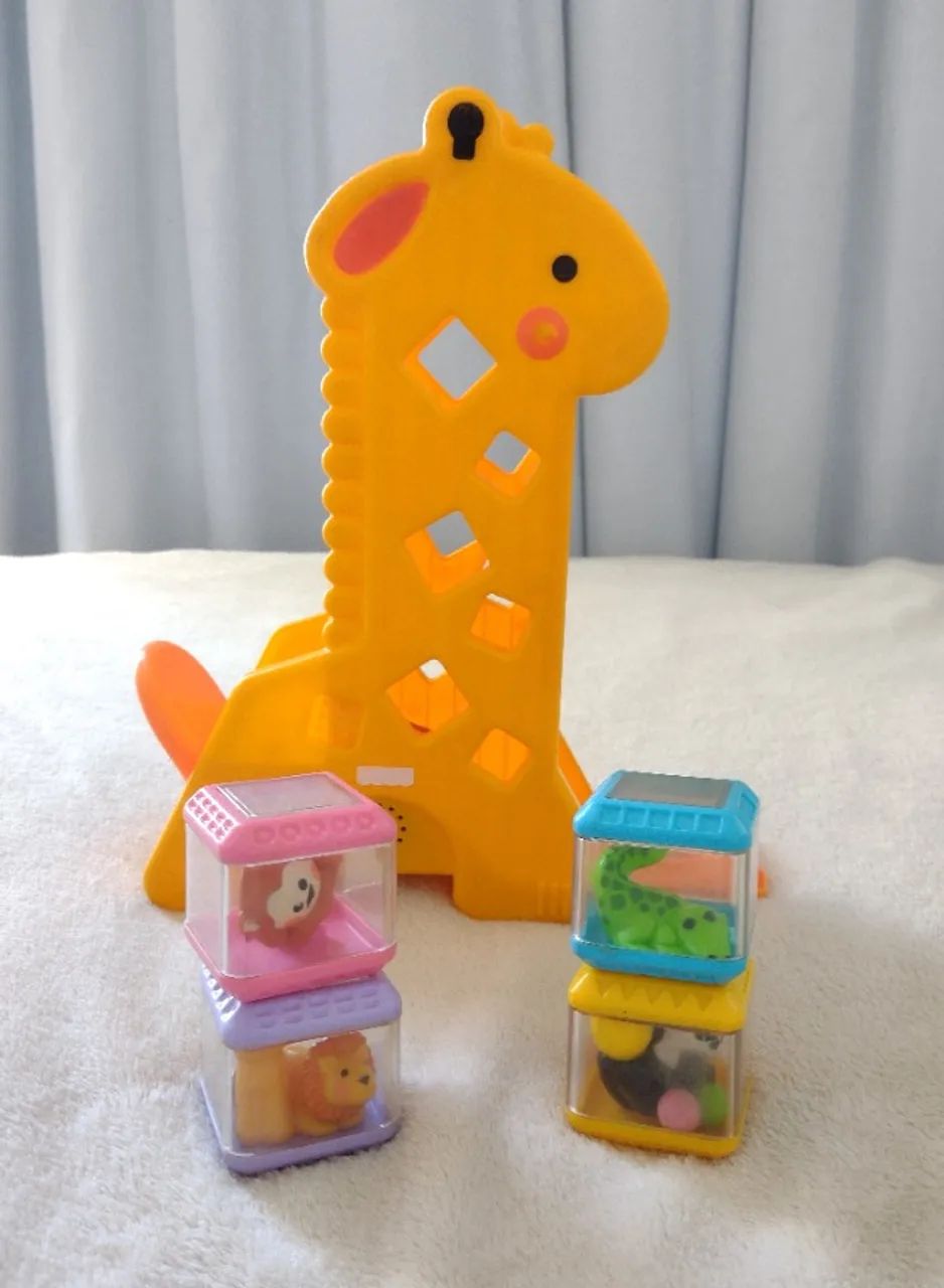 Girafa com Blocos Fisher Price