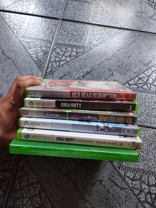 Lote de Jogos Xbox 360 - Red Dead Redemption, Call of Duty, Battlefield e mais!