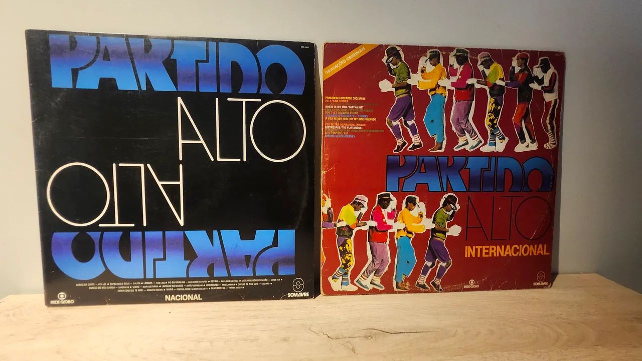 Novela Disco de Vinil Partido Alto - Nacional e Internacional