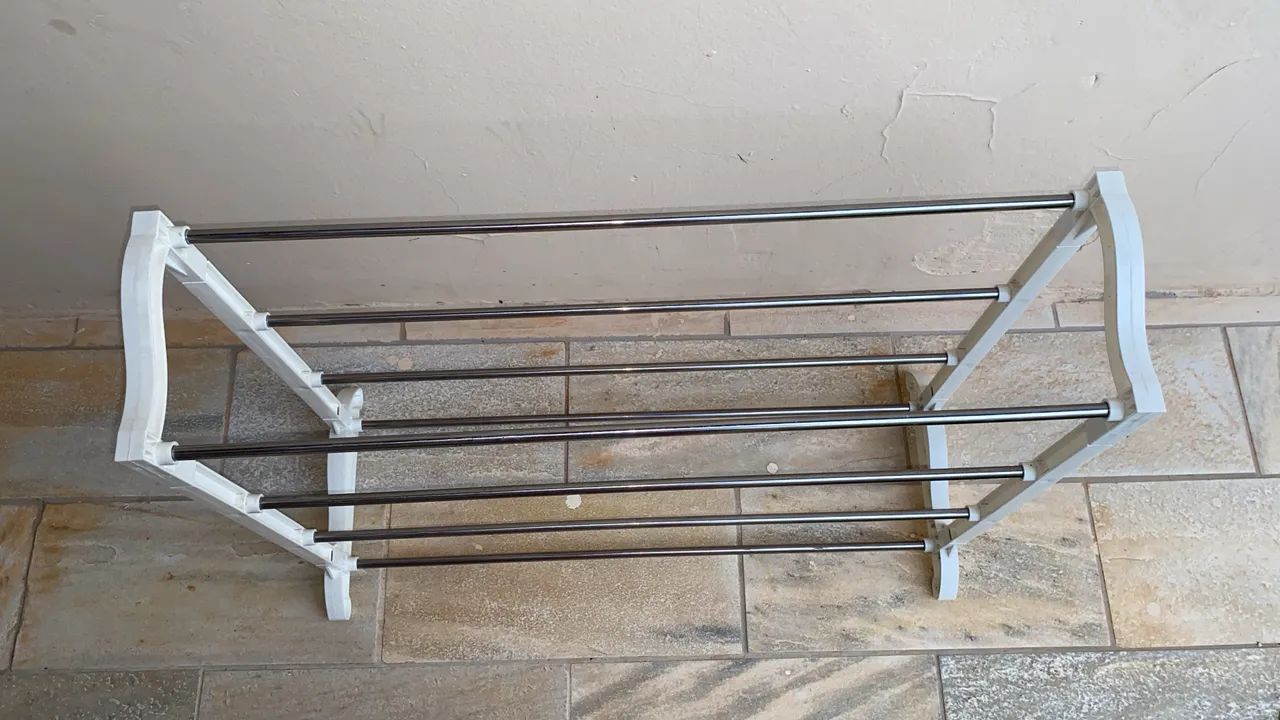 Open Shoe Rack with Metal Frame – Compact and Functional64750824650883122