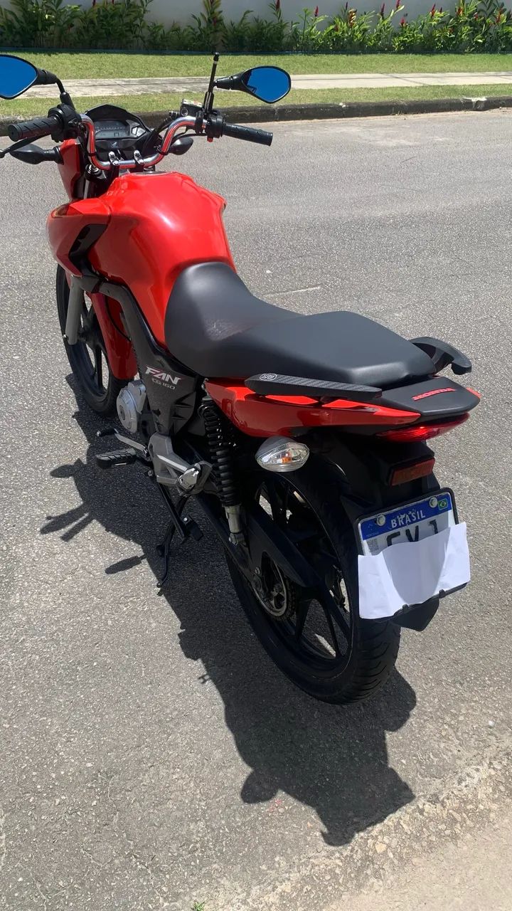 Honda fan 160 vermelha - Foto 7
