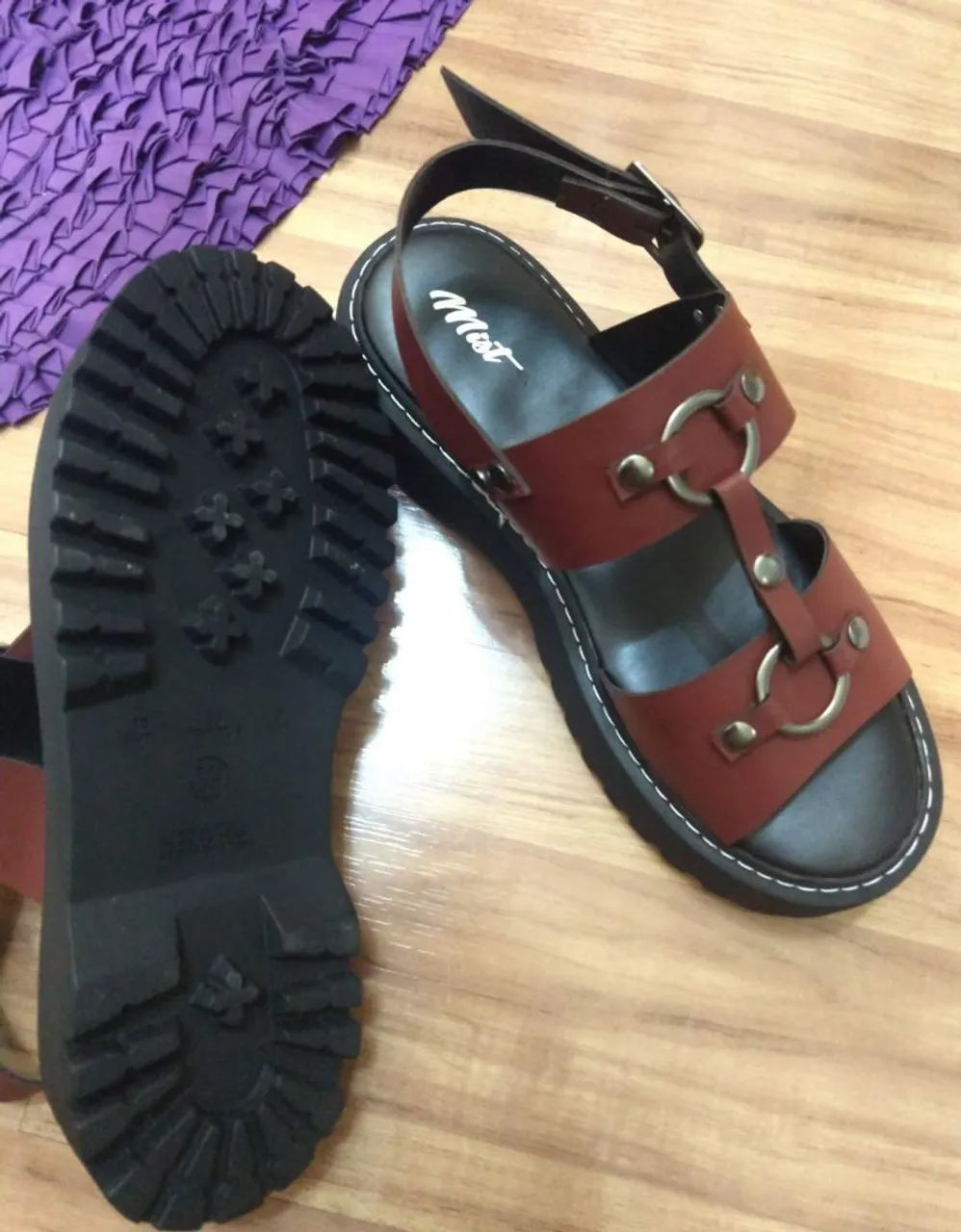 Sandália MIST tratorada n38 - Foto 4