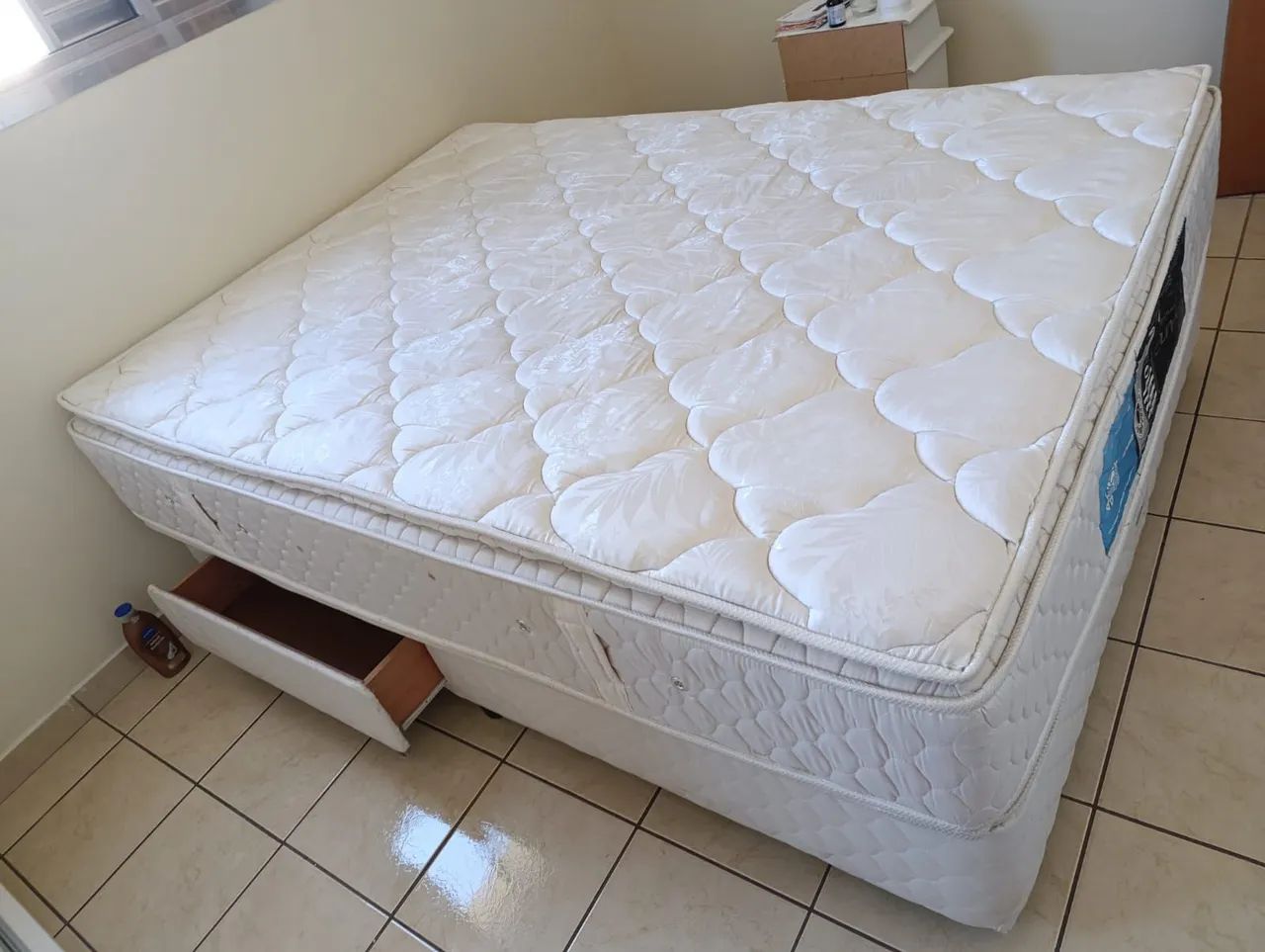 Cama box mais colchão para casal - Foto 2