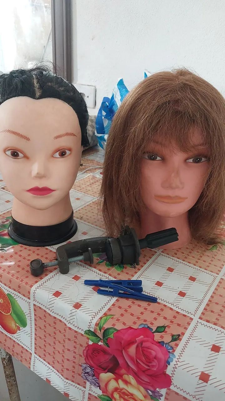 cabeça de treino para trancista  - Foto 4