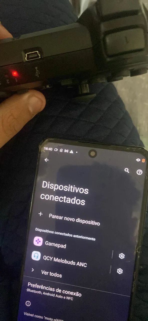 CONTROLE DE PS3 que vira game pad pra Android e XBOX para pc e iPhone - Foto 4