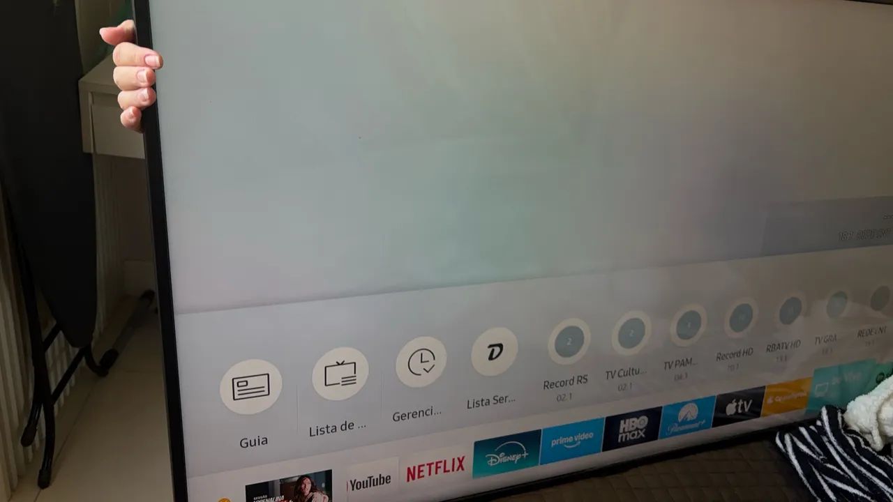 Smart TV Samsung 50 polegadas, resolução 4K UHD 