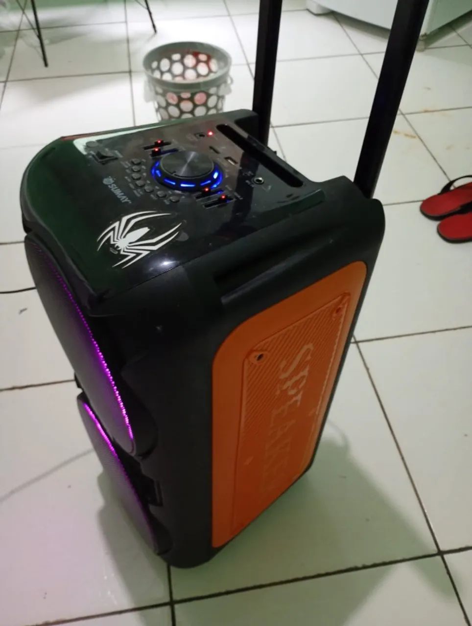 Vendo caixa de som grande bluetooth  - Foto 3