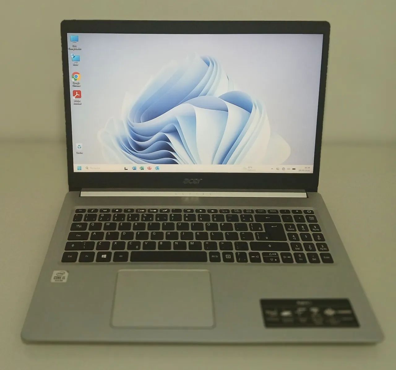 Notebook Acer Core i5 - 10ª Geração 08GB SSD 256GB 