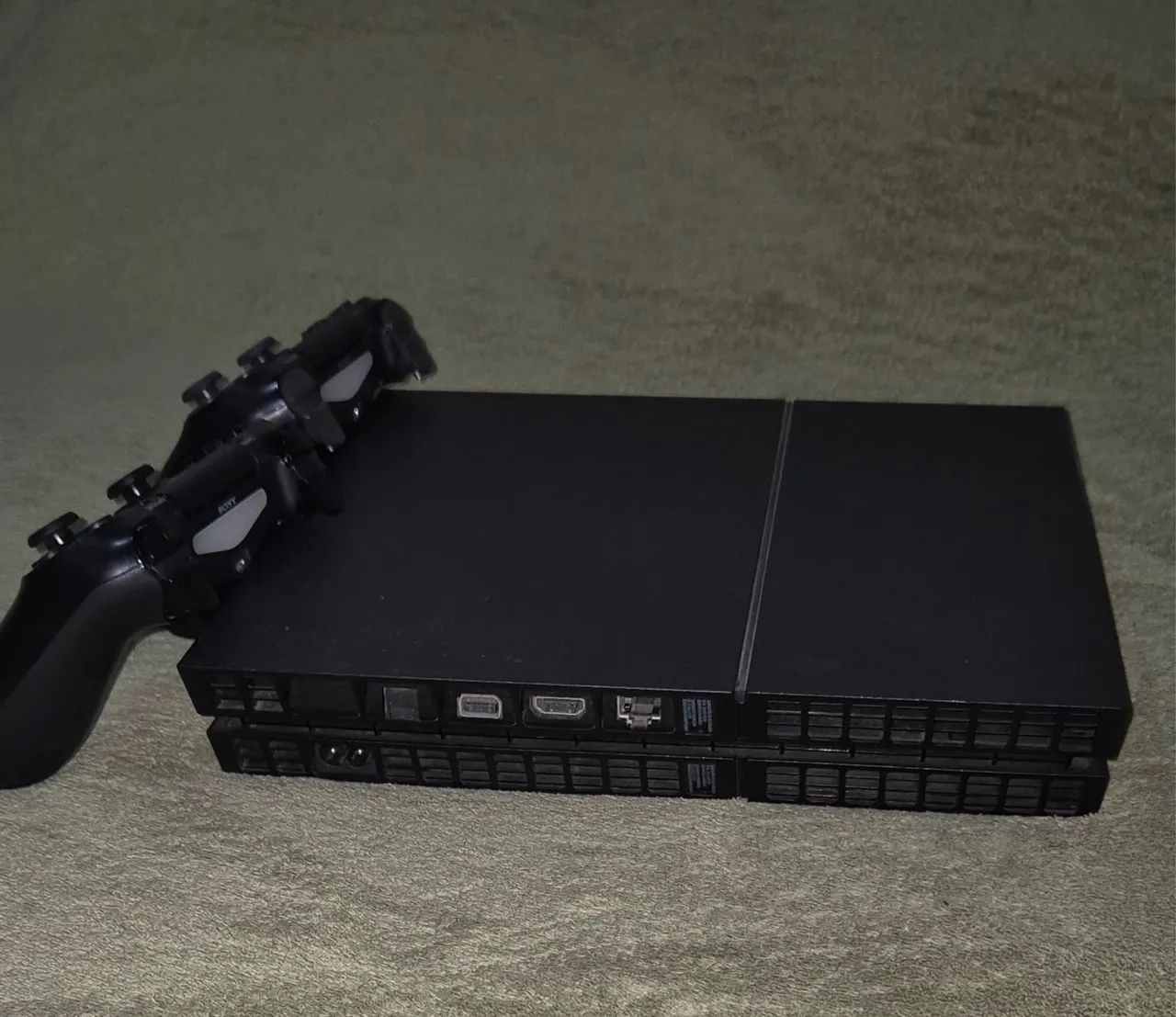 PlayStation 4 fat 1 controle + jogos  - Foto 3