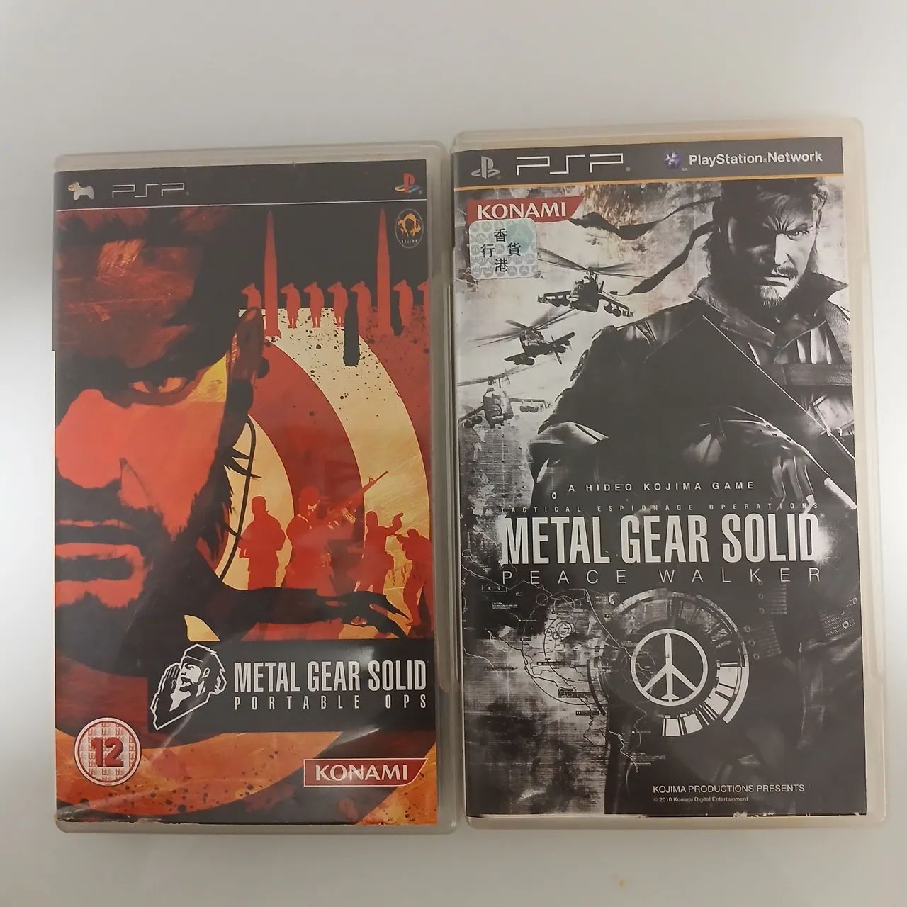 Metal Gear Solid - Peace Walker e Metal Gear Portable Ops 