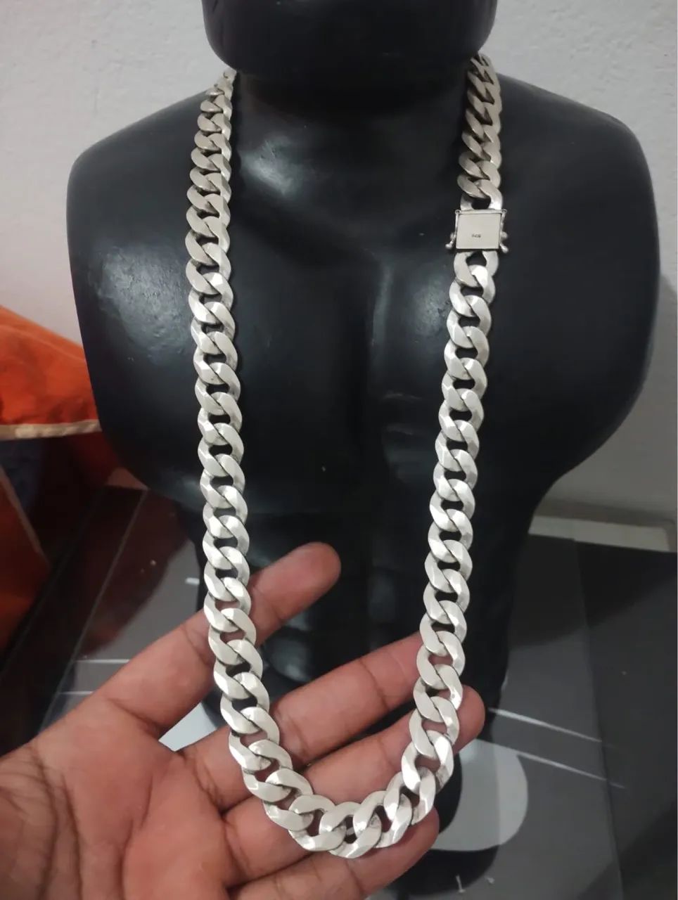 Cordão de prata  - Foto 3
