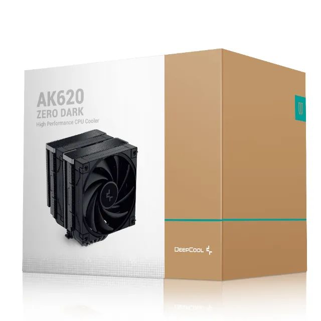 Cooler Para Processador DeepCool AK620 Zero Dark, 120mm Preto - Foto 5