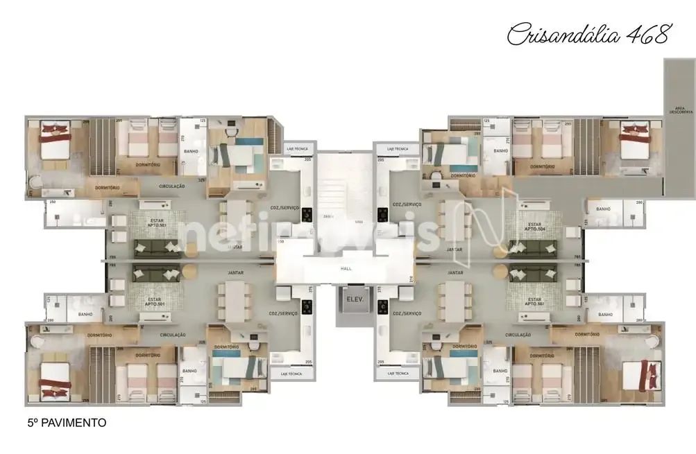 Venda Apartamento 3 quartos Caiçaras Belo Horizonte - Foto 5