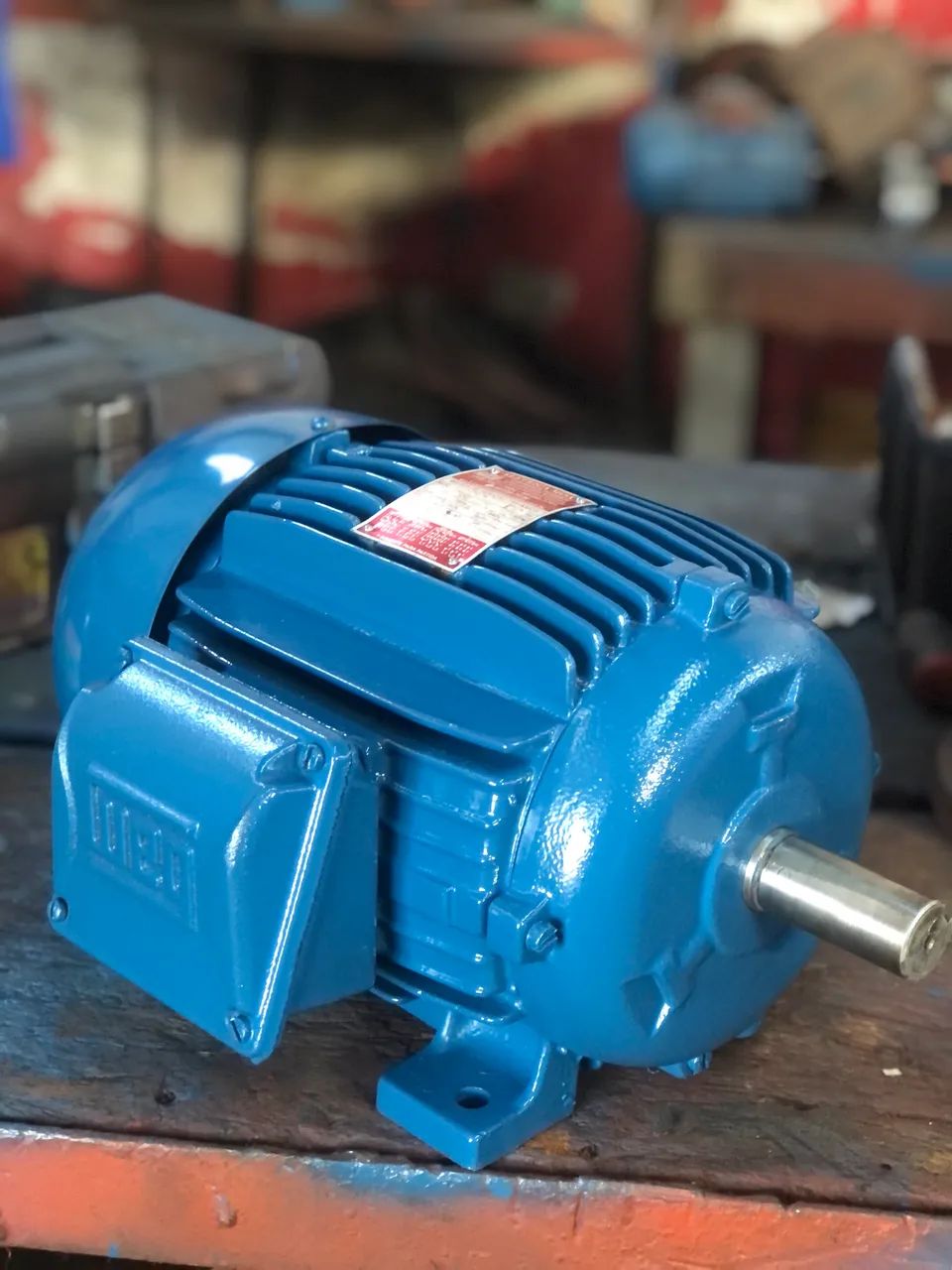 Motor weg 5cv 1740 rpms 220/380v trifásico  - Foto 3