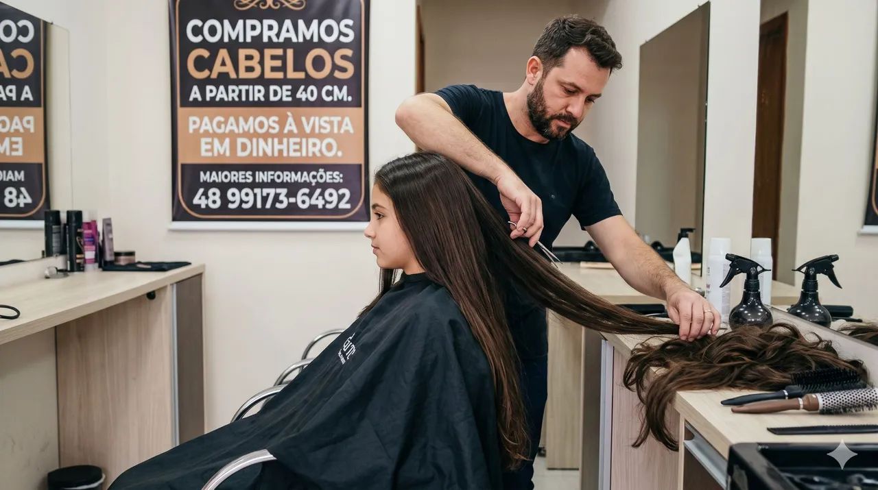 Corre de cabelo feminino ou masculino  - Foto 3