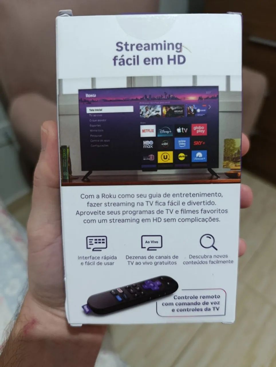 Roku TV Stick Streaming (Novo) - Foto 4