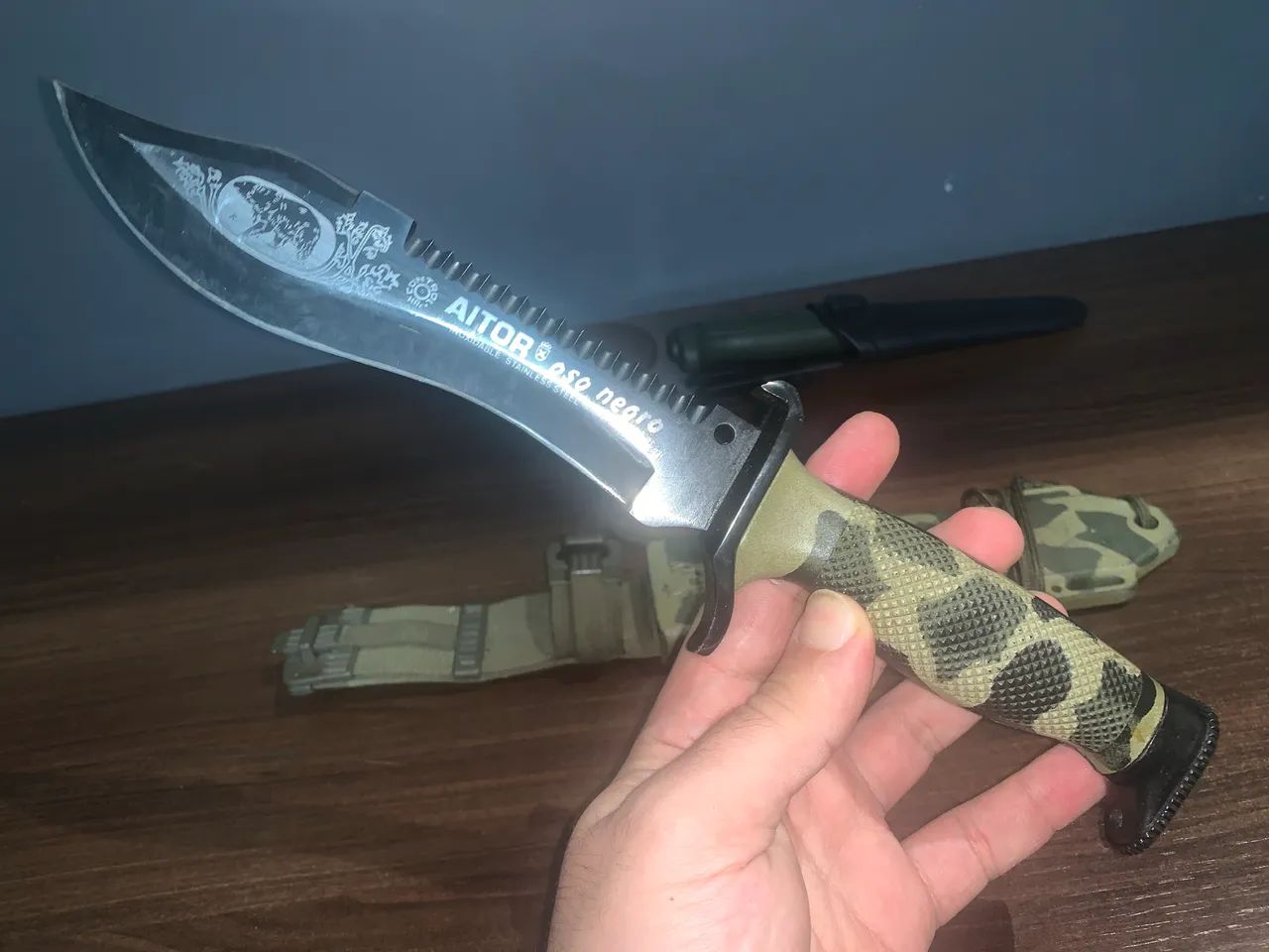 Faca Aitor Oso Negro Camo - Foto 2