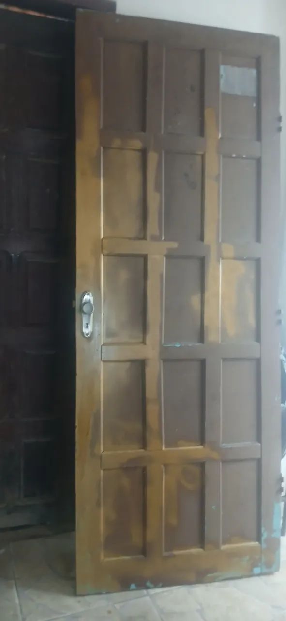 Porta de 80 por 2,12 masaranduba zap * ACEITO CARTÃO 