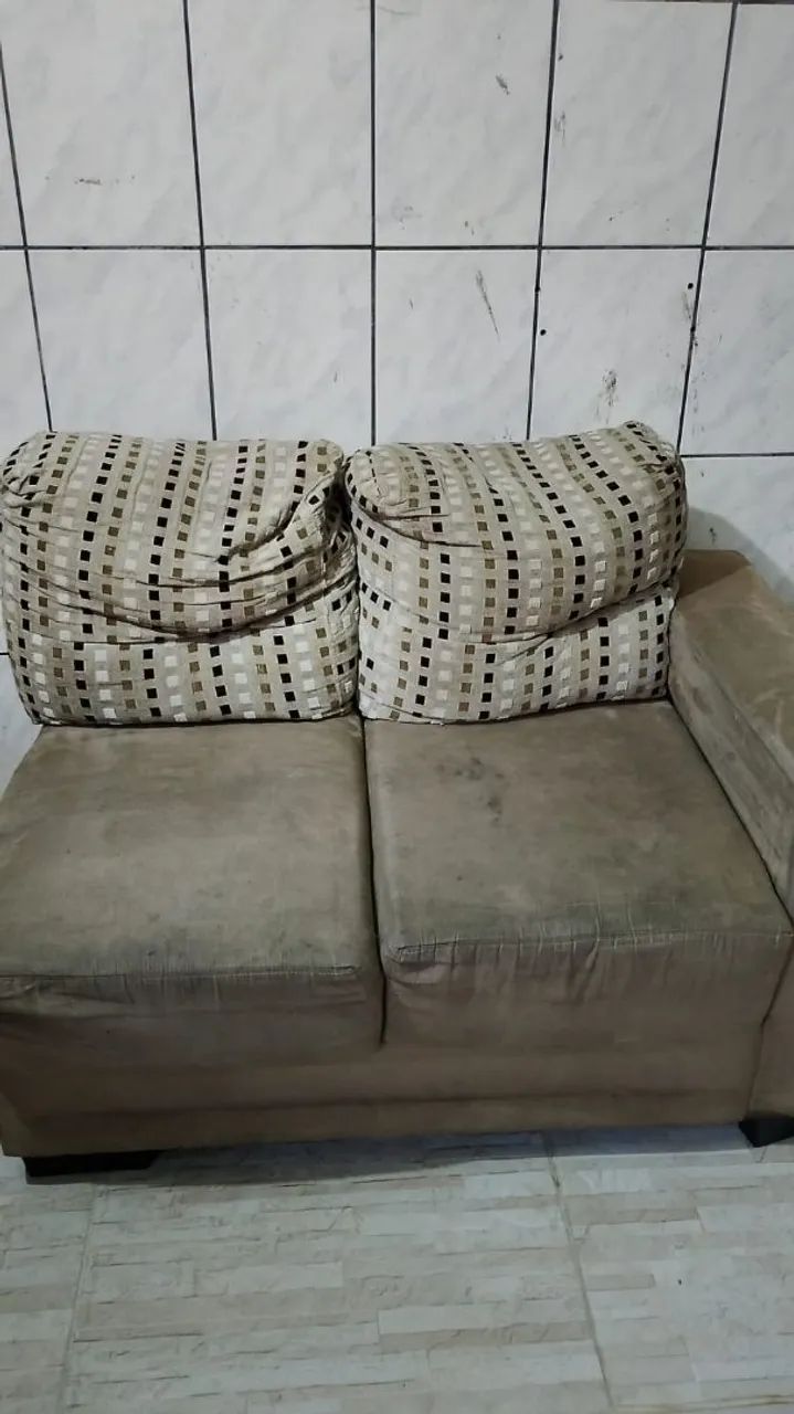 Sofá retrátil usado 65153858021249121