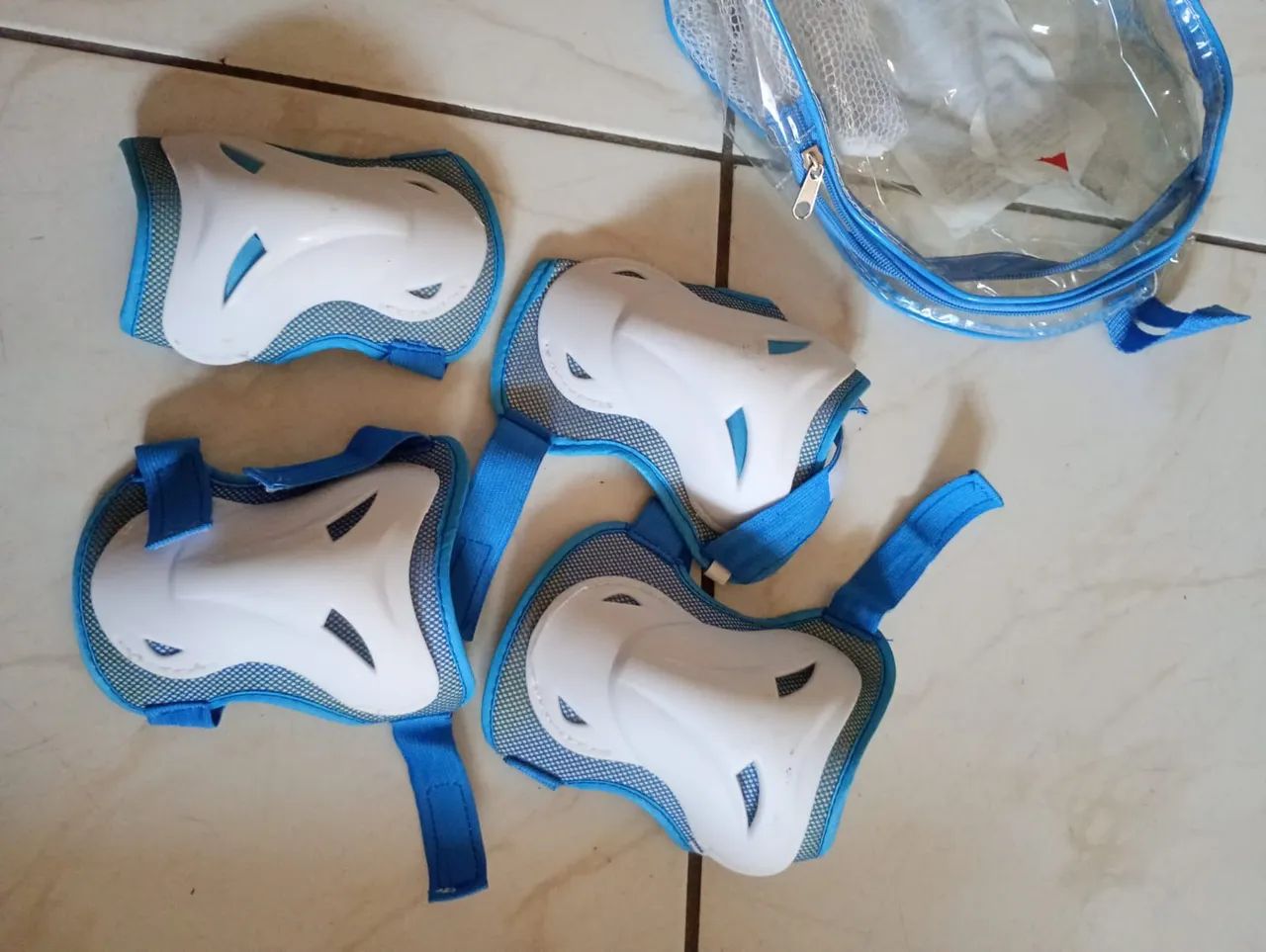 Joelheira e cotoveleira infantil 