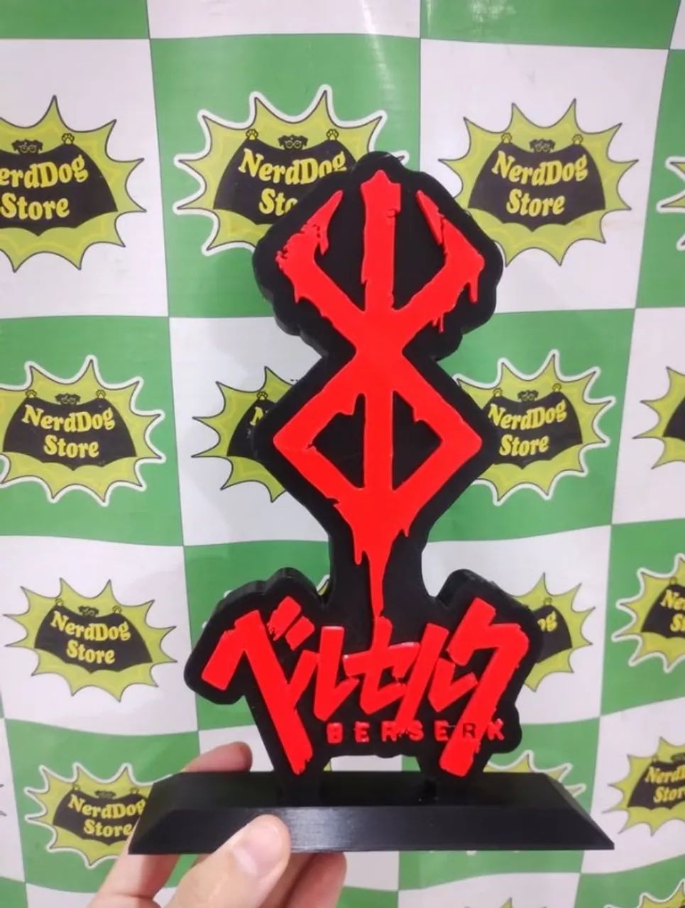Totem Berserk - NerdDog Store - Guts Griffith Casca Black Swordman Anime Geek