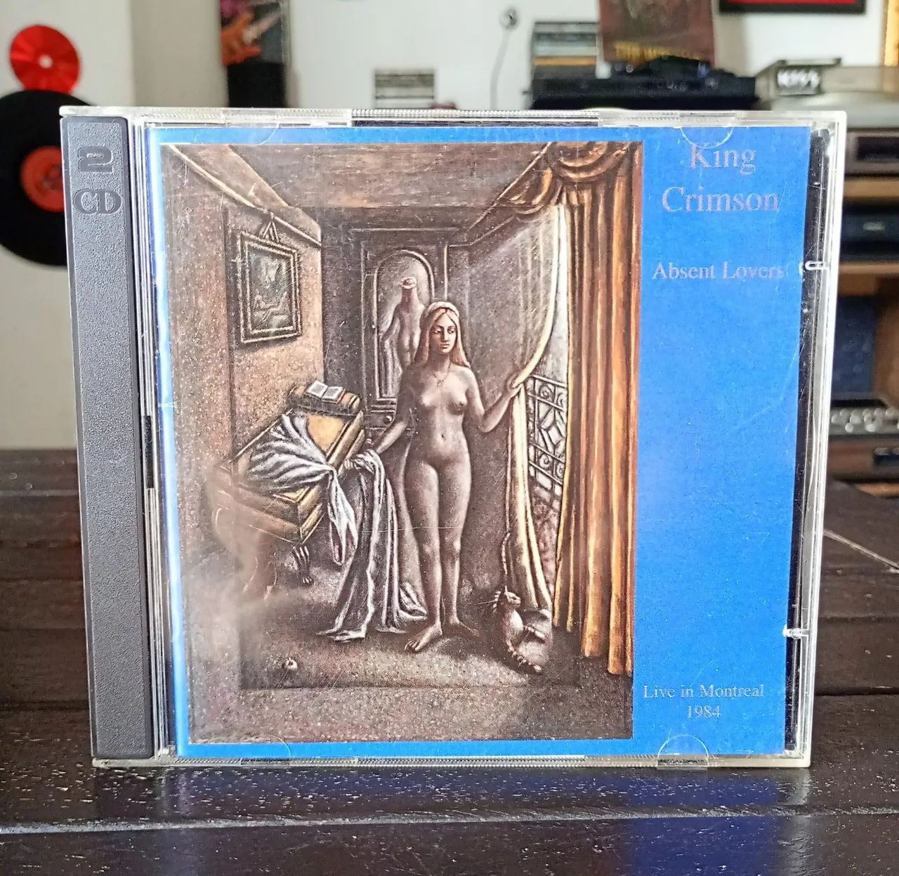 Cd KING CRIMSON Absent Lovers Duplo Importado 