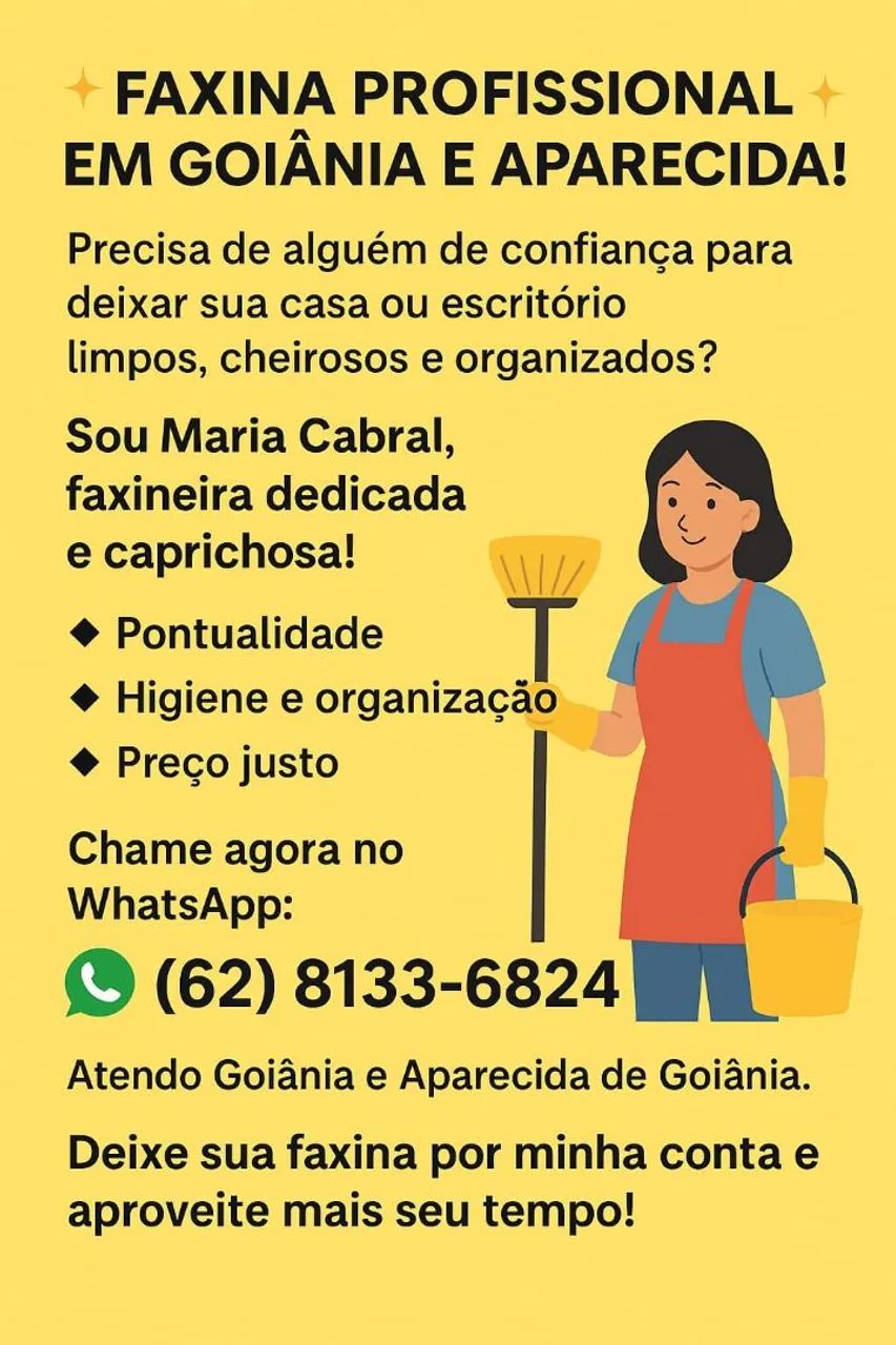 Faço Faxina em Goiânia e Aparecida!! - Foto 2