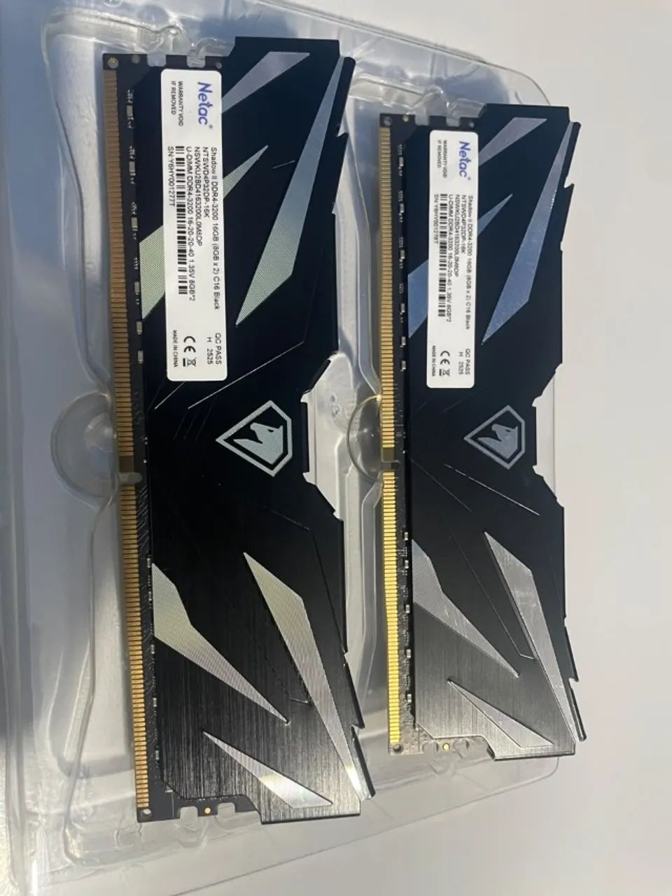 MEMÓRIA RAM NETAC DDR4 (2X8) - SHADOW II - Foto 3