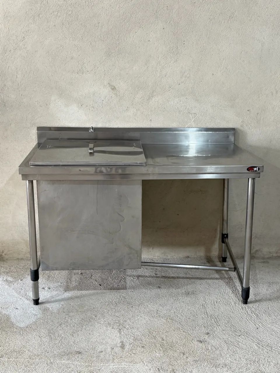 Bancada inox com Cuba térmica 6x sem juros  - Foto 5