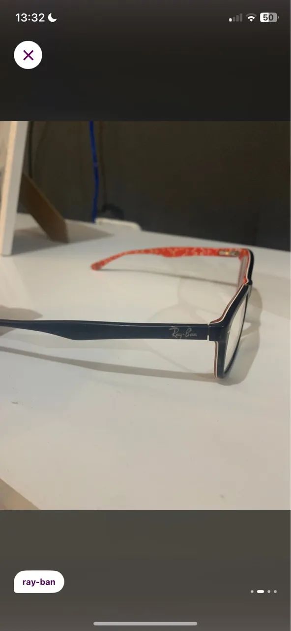 Armação de óculos ray ban original - Foto 2