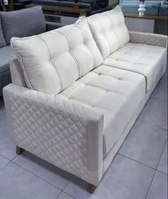 Sofá 2.15m em Linho - Oferta - Foto 2