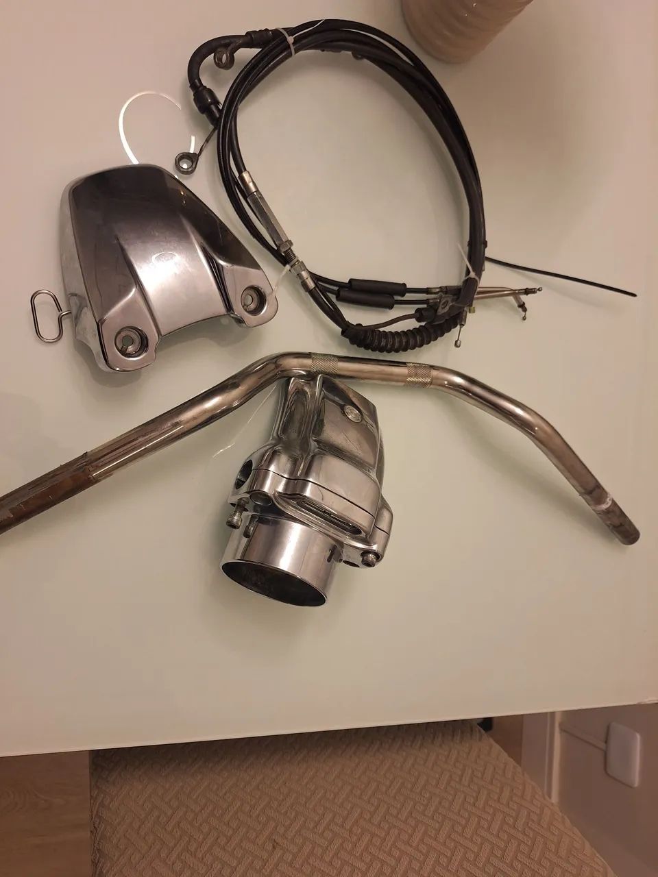 Guidon 15" moto custom  - Foto 3