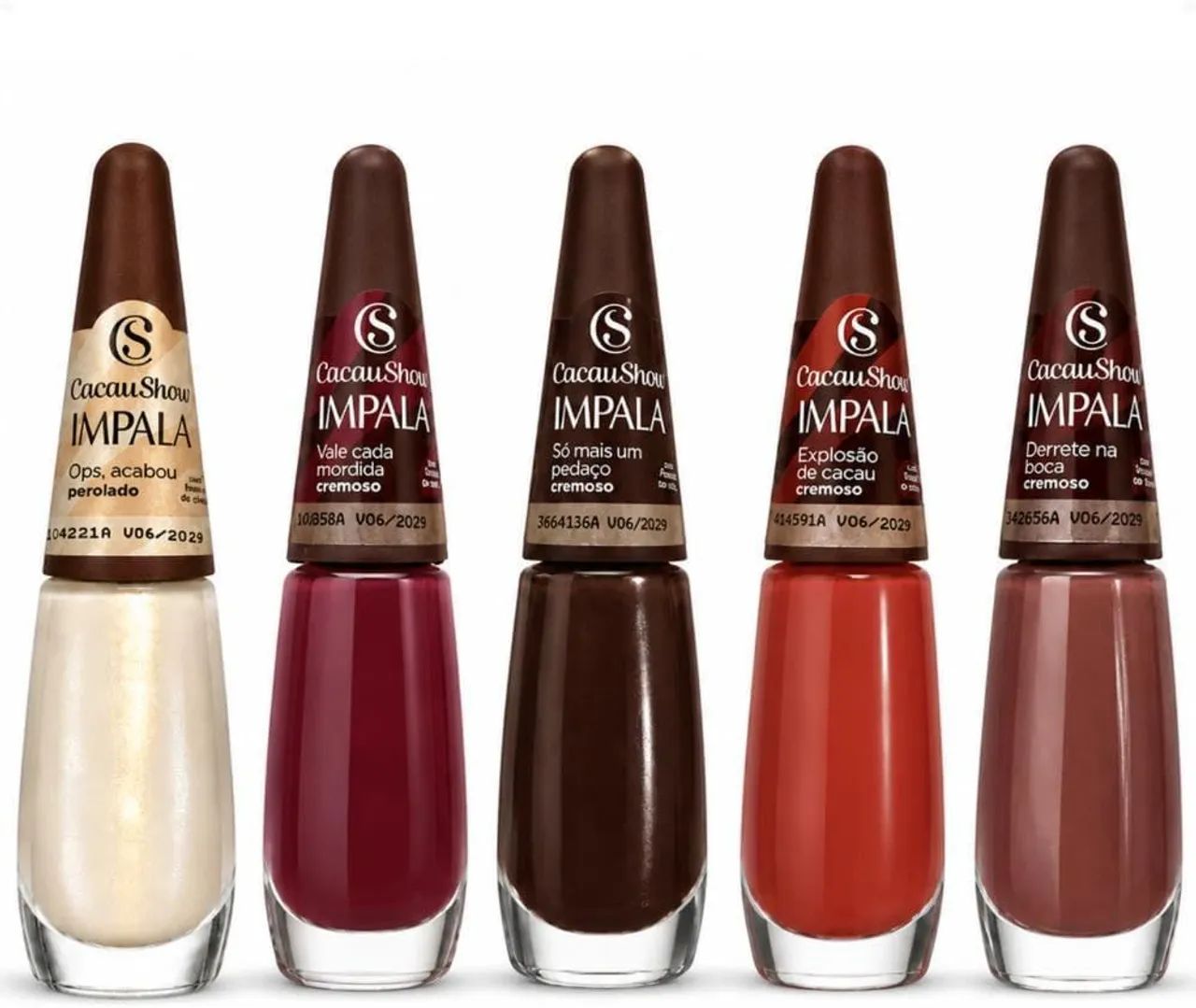 Coleção Esmaltes Impala Cacau Show
