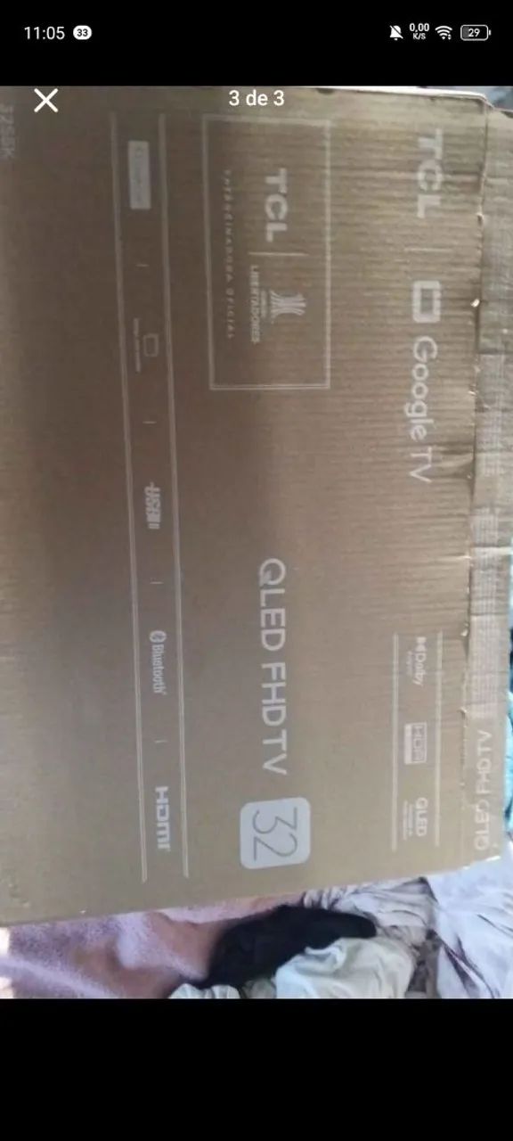 Vendo Tv TCL 32 polegadas 