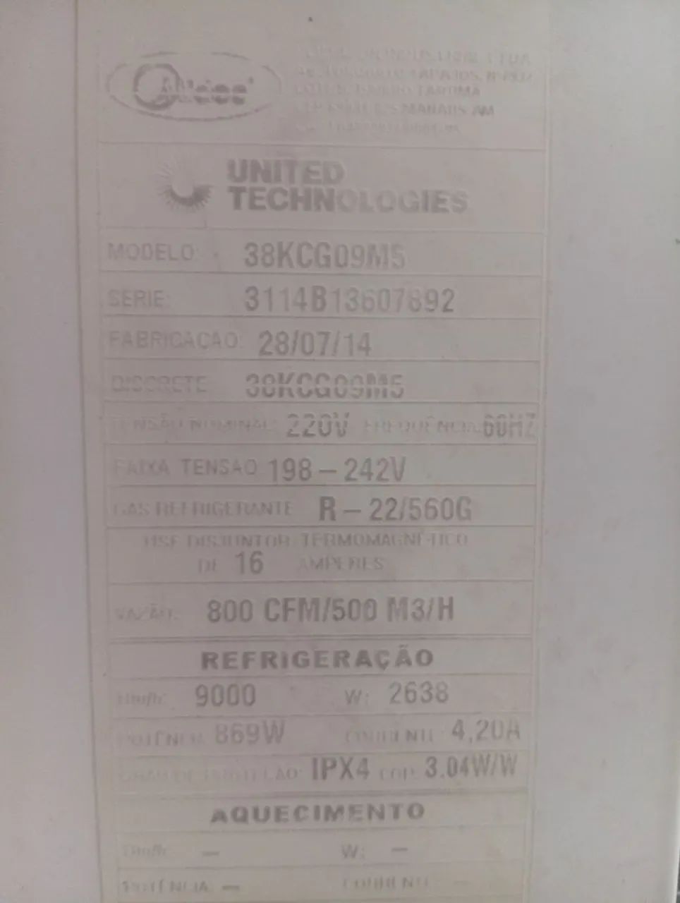 Ar condicionado 9mil btus - Foto 2