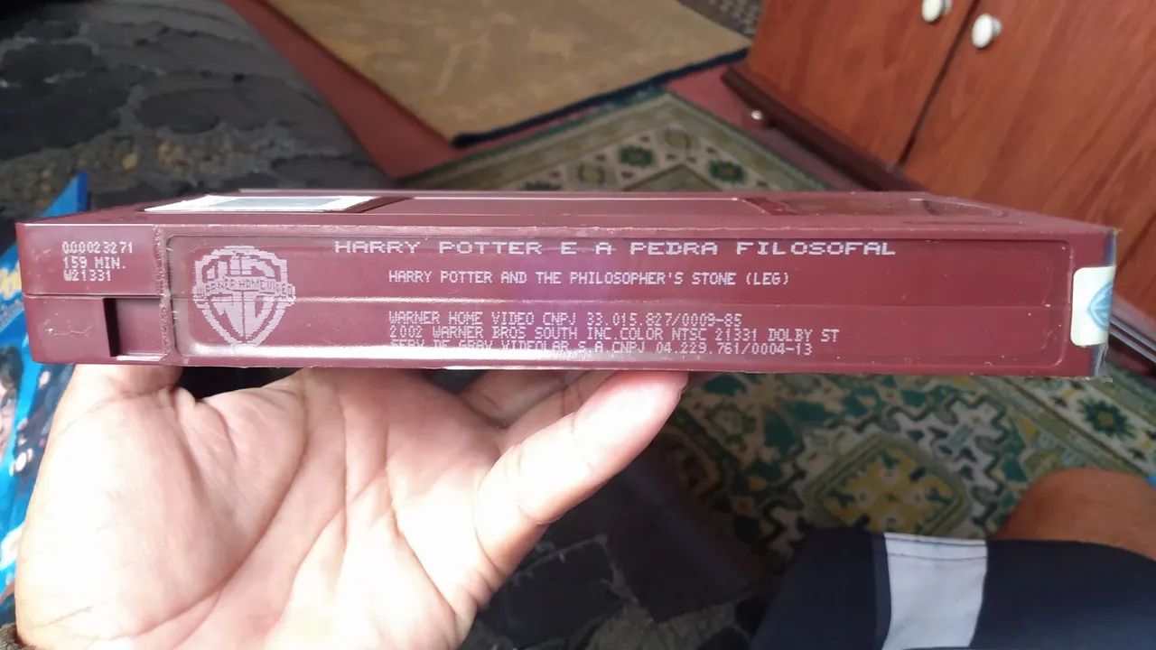 Fita vhs original Harry Potter legendado. - DVD, Blu-Ray e Vídeo