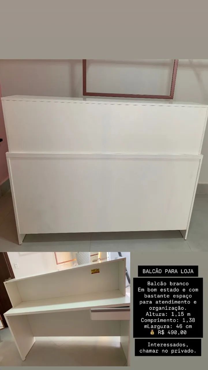 BALCÃO PARA LOJA À VENDA 
