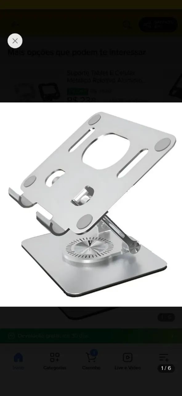 Suporte de Tablat de metal  - Foto 2