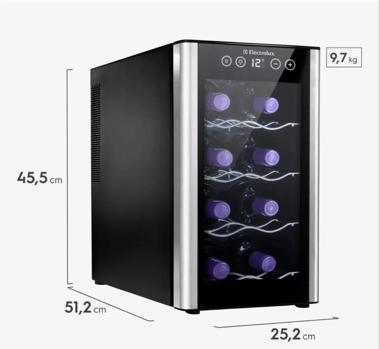 Adega de Vinho Eletrolux 8 garrafas - Foto 3