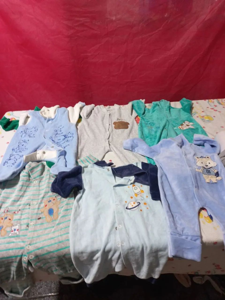 Roupa de bebê roupa de bebê  30 peca  - Foto 5