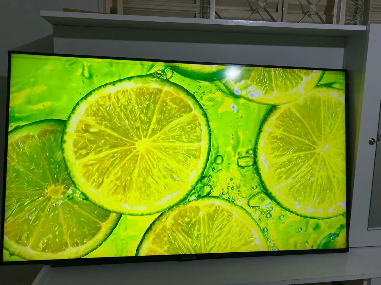 Tv Smart 50 polegadas 4k Samsung tizen detalhe imperceptível  - Foto 2