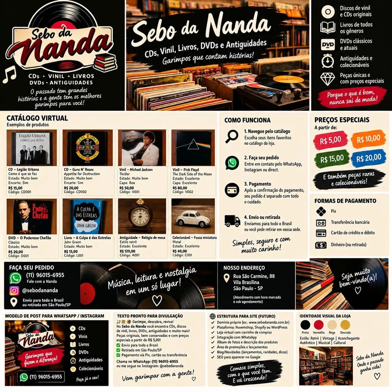 Brechó e sebo da Nanda  - Foto 2