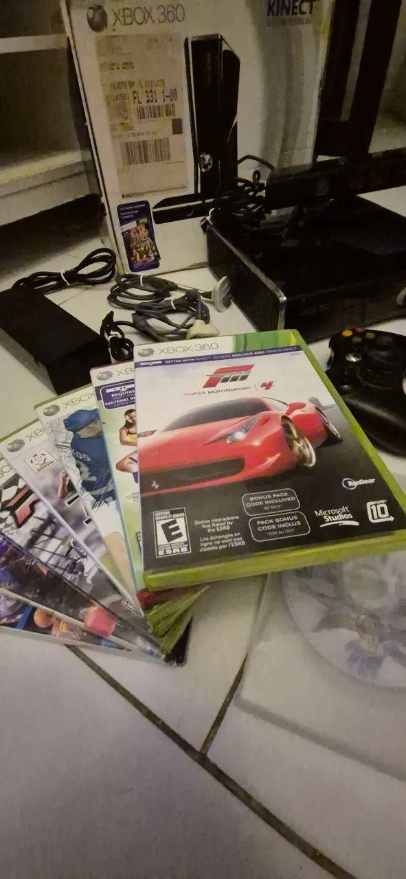 Xbox 360 kinect Special Edition com Defeito - Foto 4